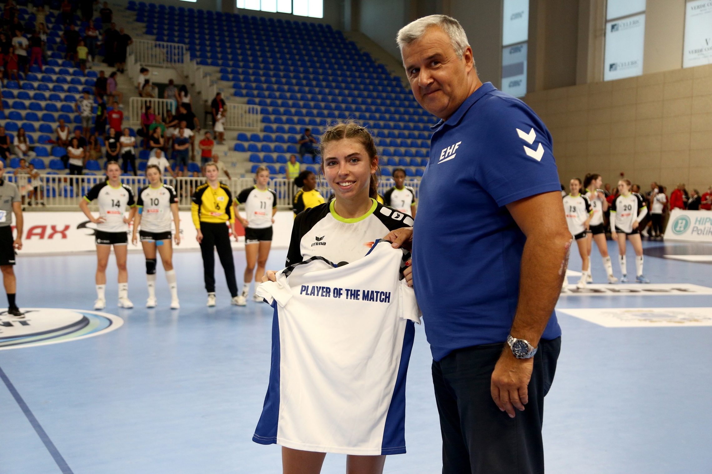 Mia Emmenegger Best Player Vs Montenegro