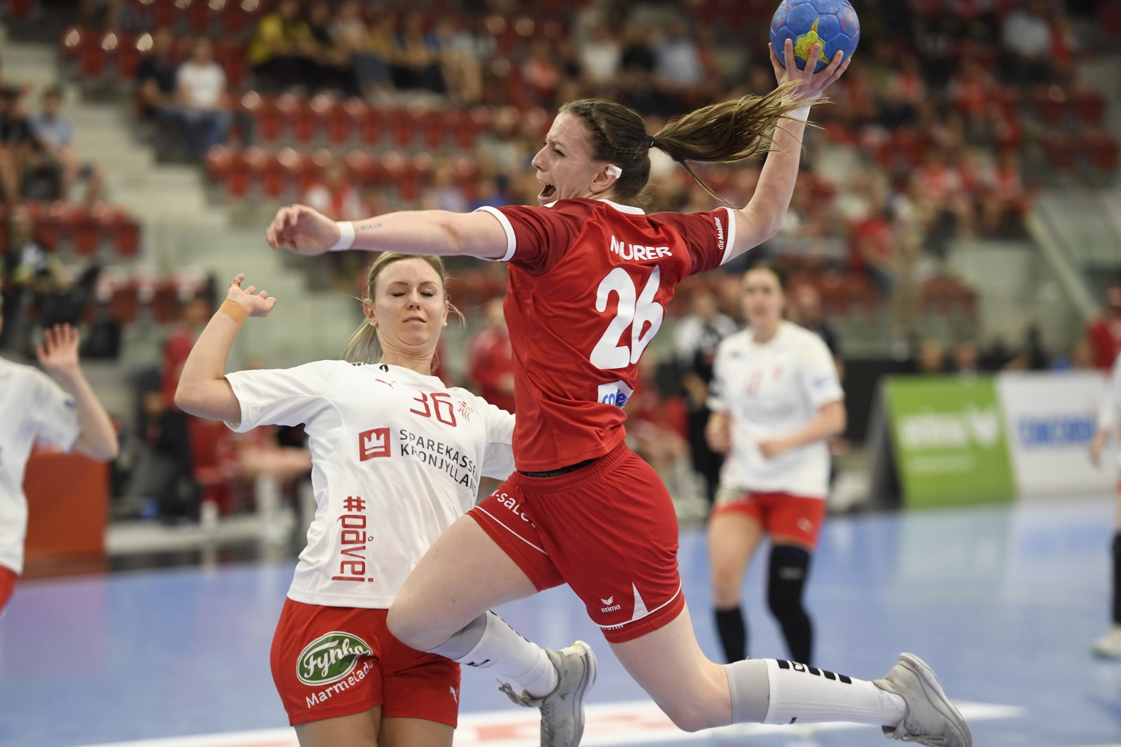 Jenny Murer Im Länderspiel Gegen Dänemark Im Juni 2019