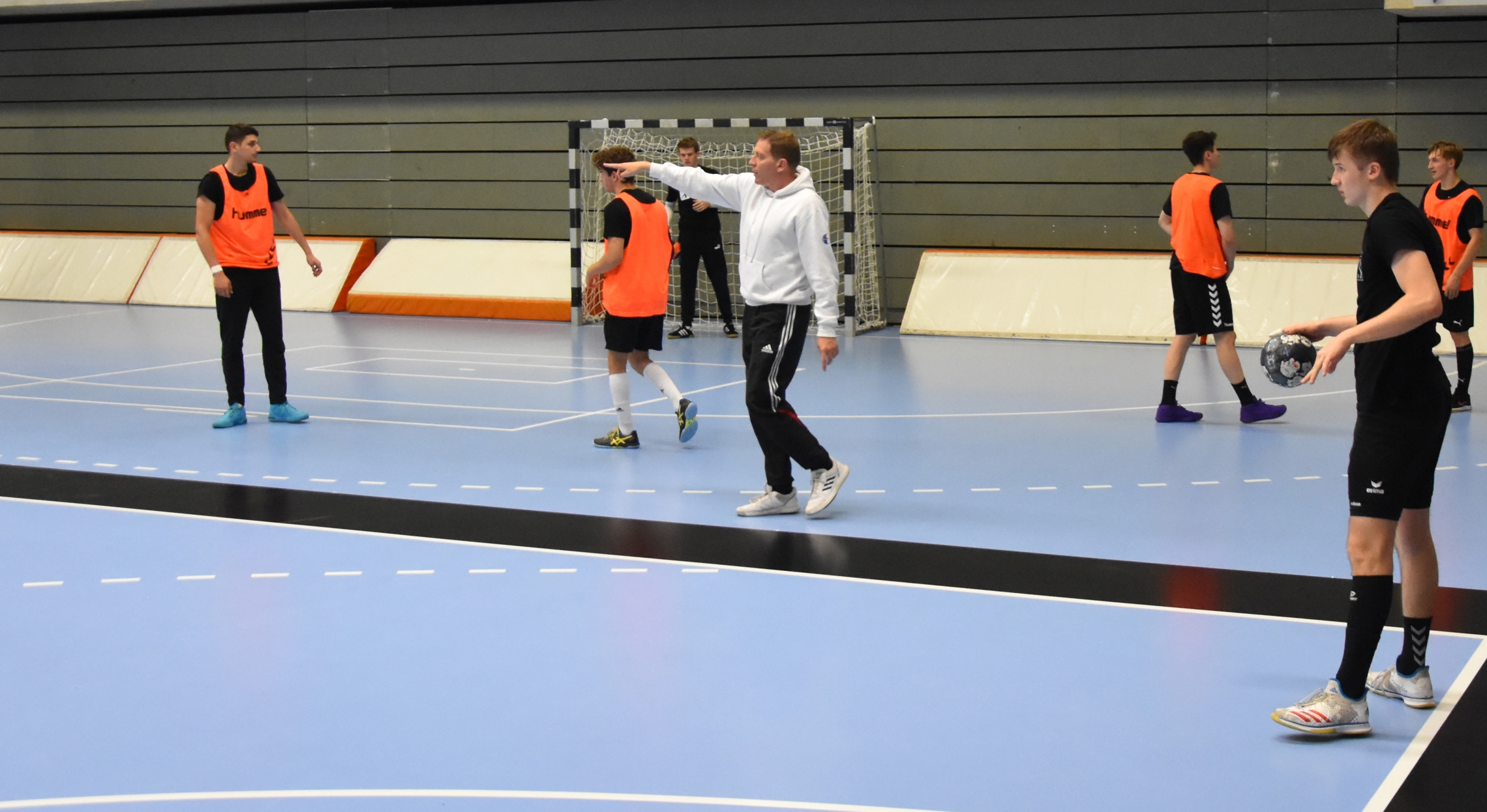 Training in der Suisse Handball Academy