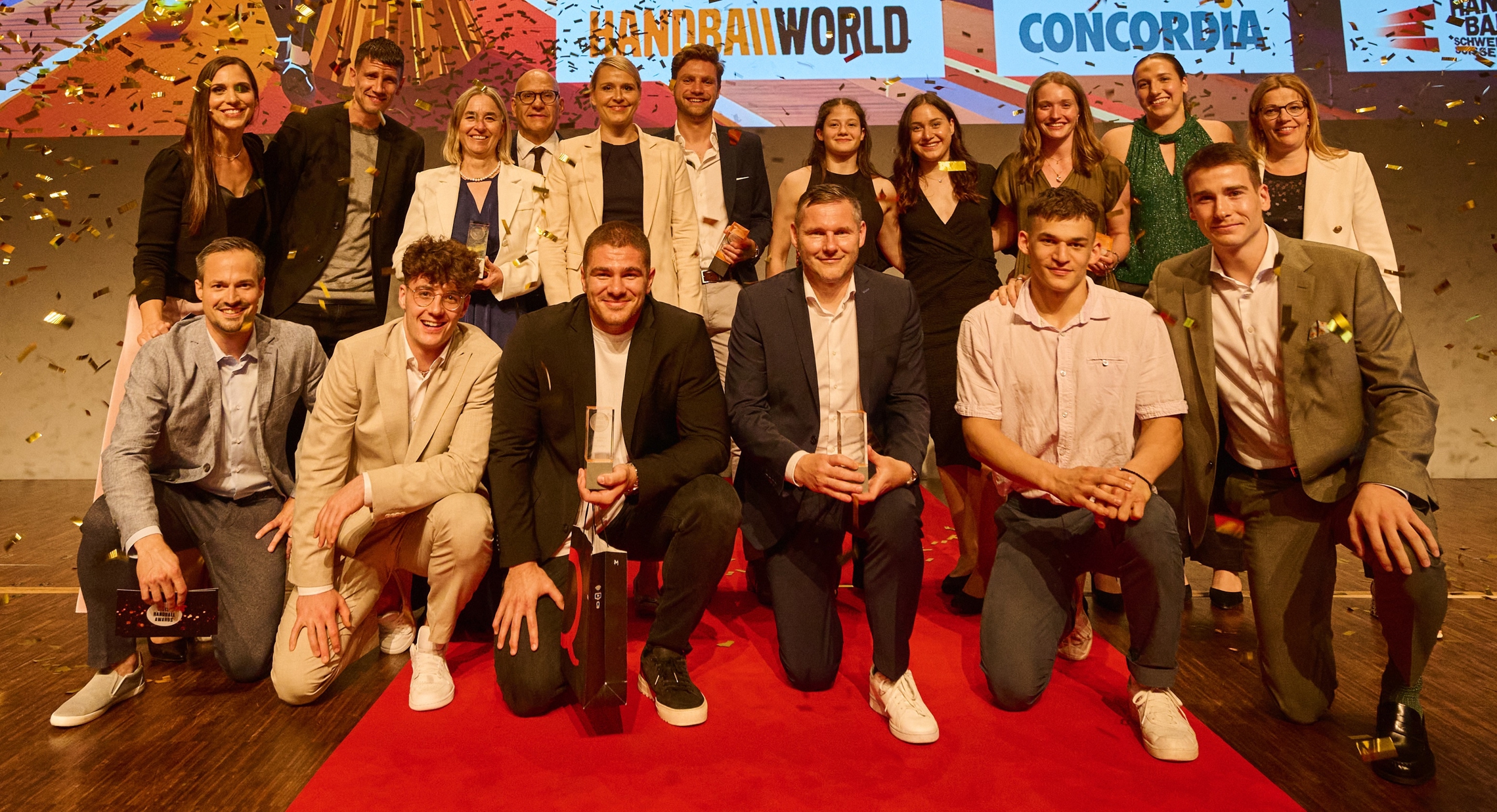 Gruppenbild Swiss Handball Awards 2024