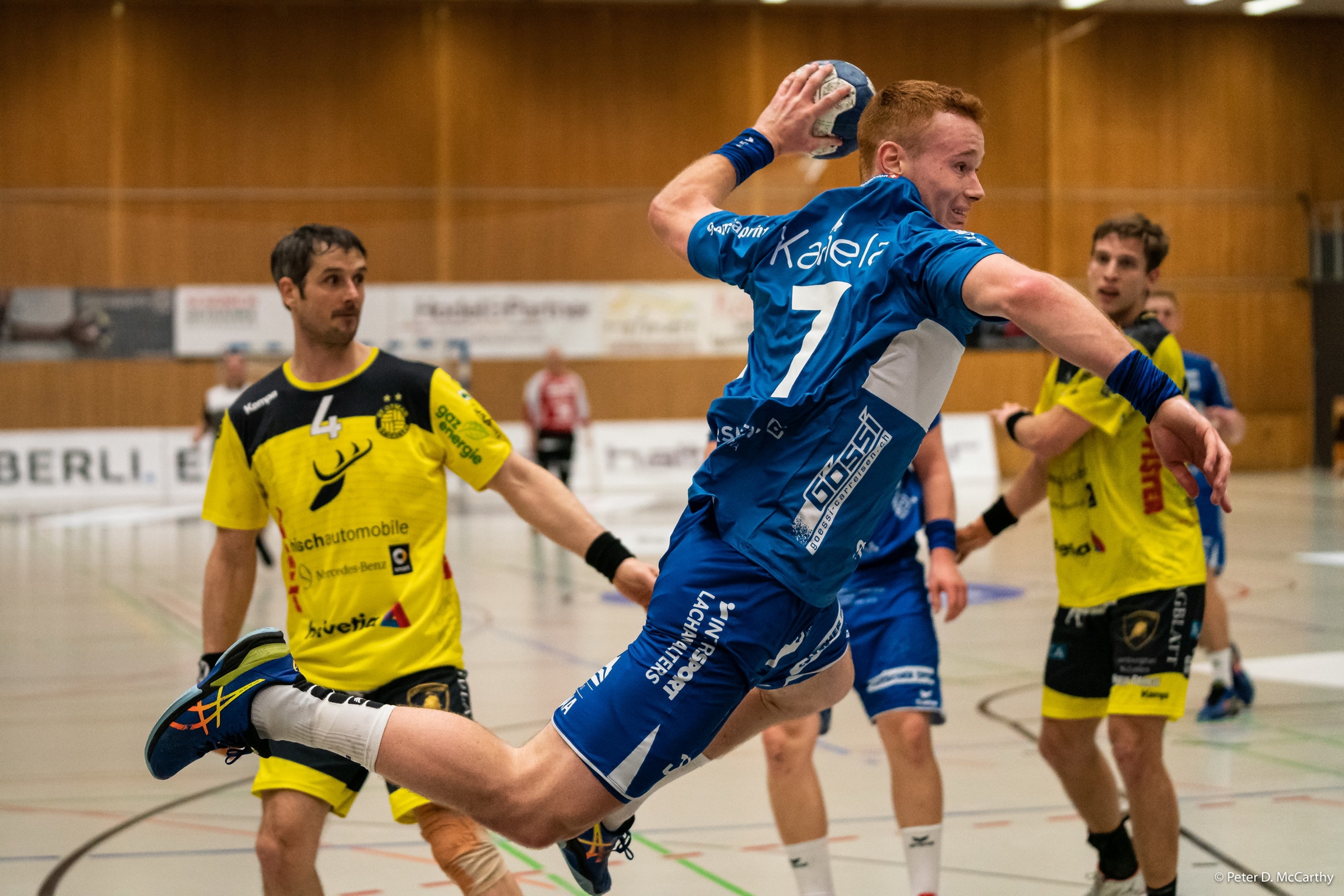 Thomas Piroch vom HC Kriens-Luzern. (Hardy Konzelmann)