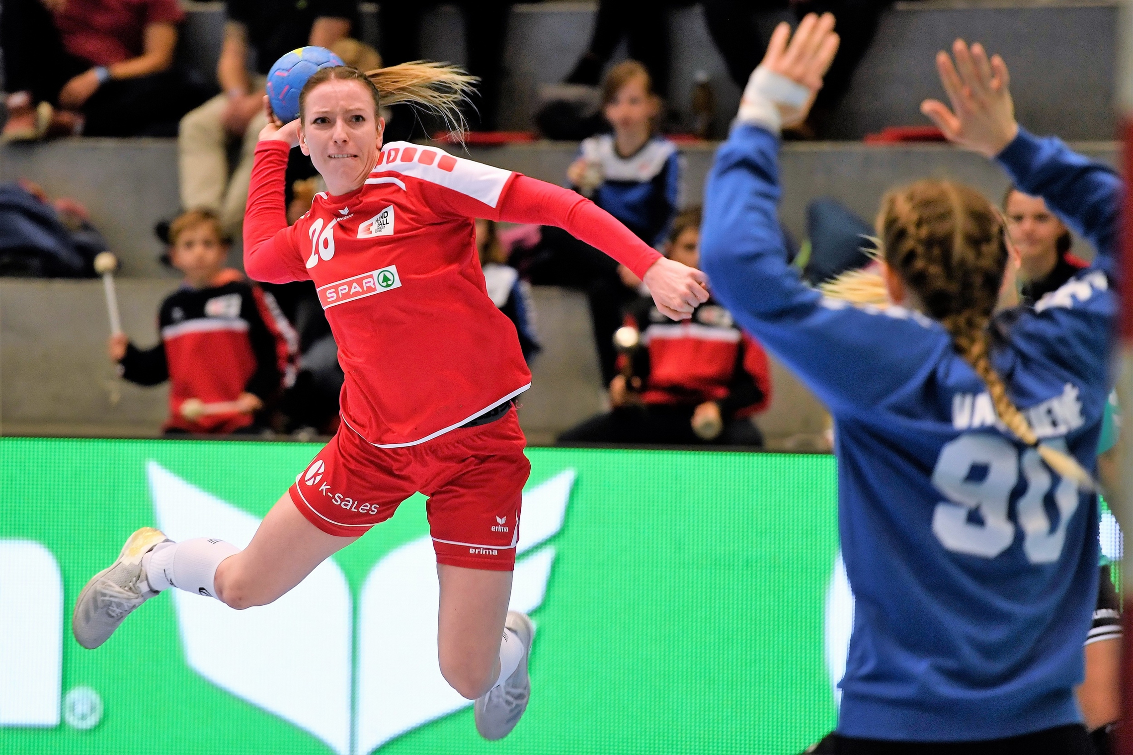 Jenny Murer im Spiel gegen Litauen. (Bild: Alexander Wagner)