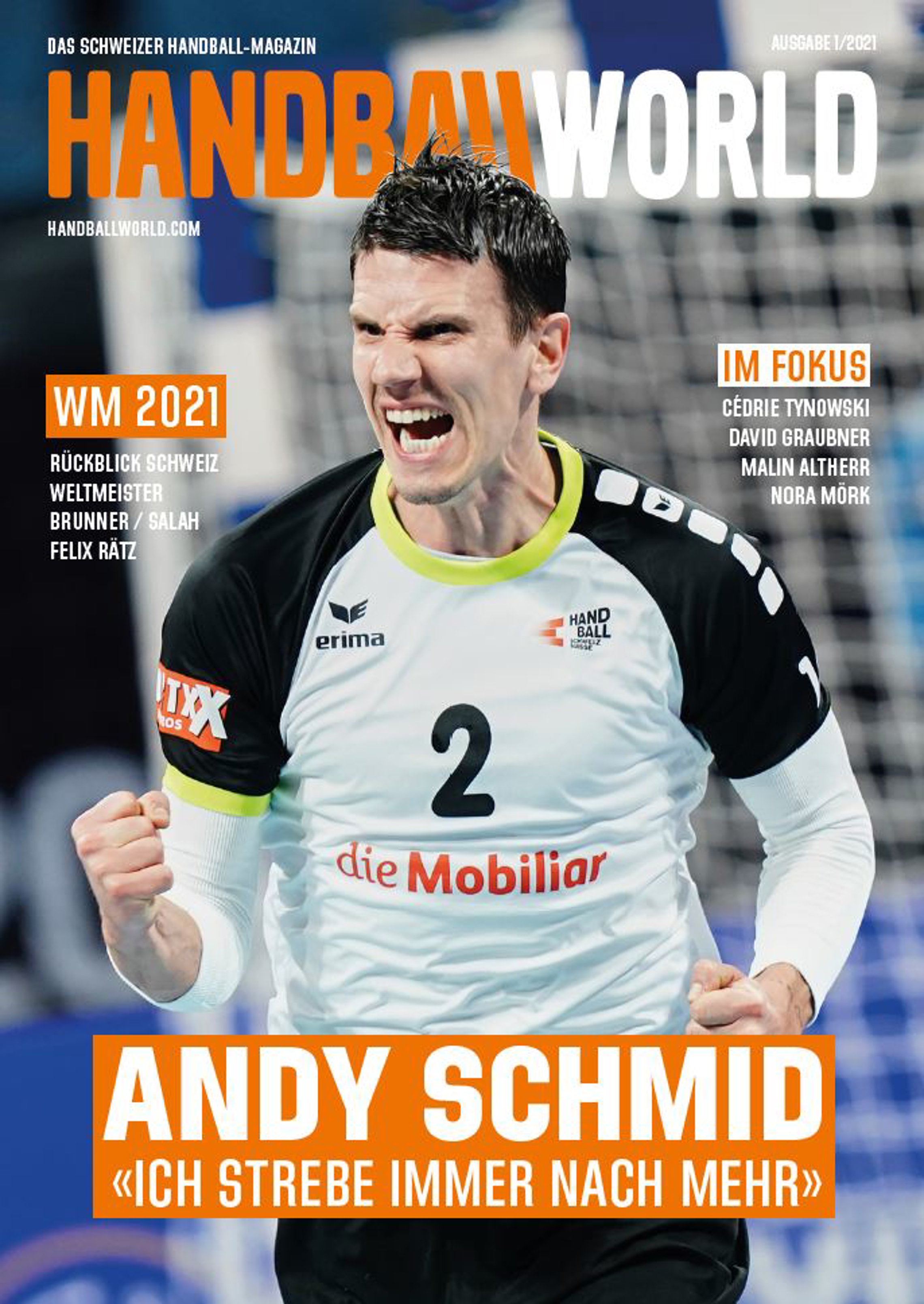 Cover Handballworld 01 2021