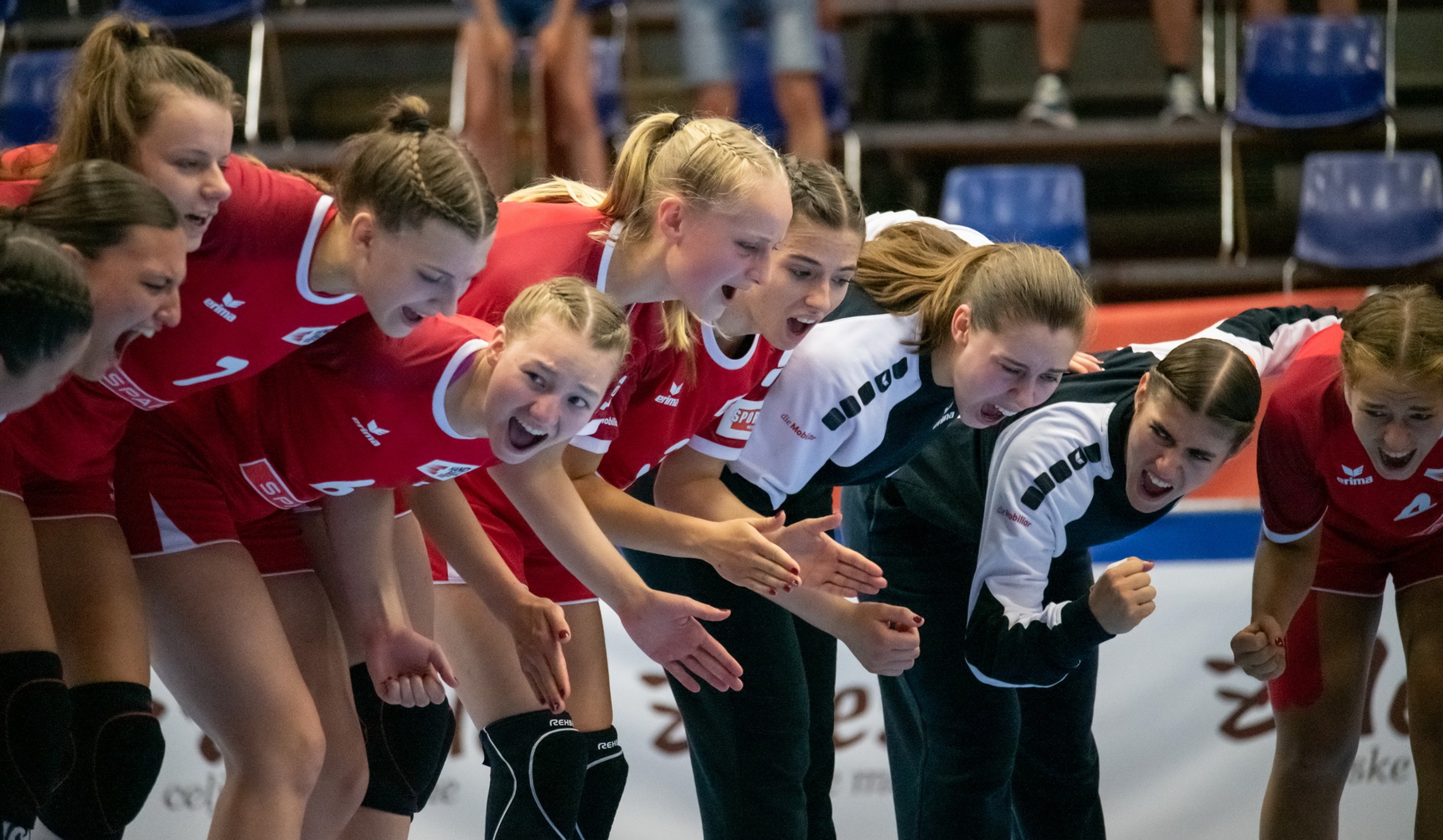 Schweizer U19 Juniorinnen EHF EURO Vor Dem Spiel Gegen Die Slowakei