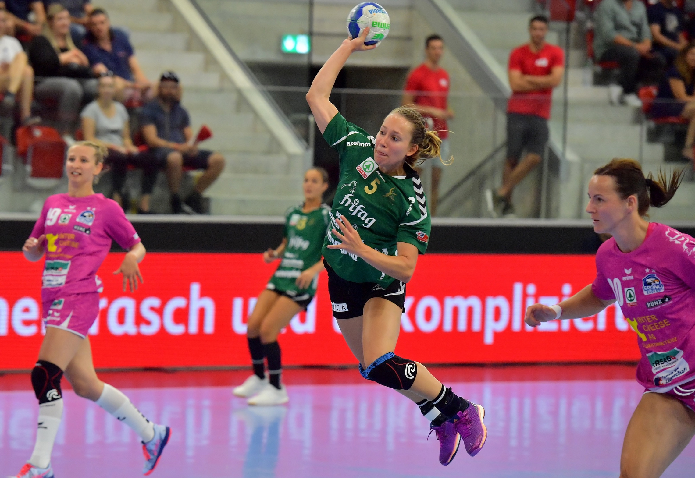 Zerin Özcelik in Action beim Supercup 2019 (Bild: Gerold Frei)