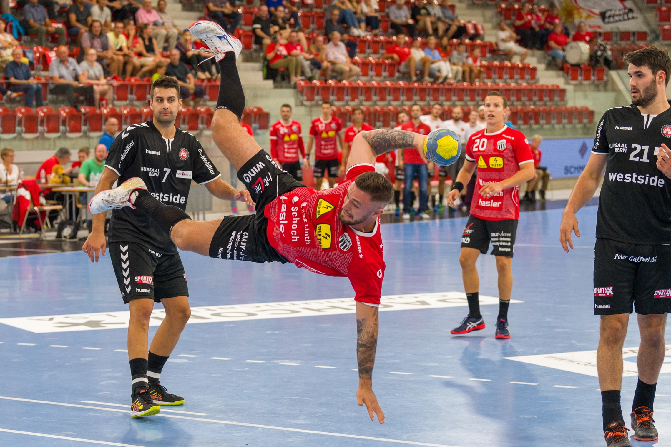 Pfadi Winterthur vs BSV Bern, Markus Dangers. (Martin Deuring, 29.08.2019)