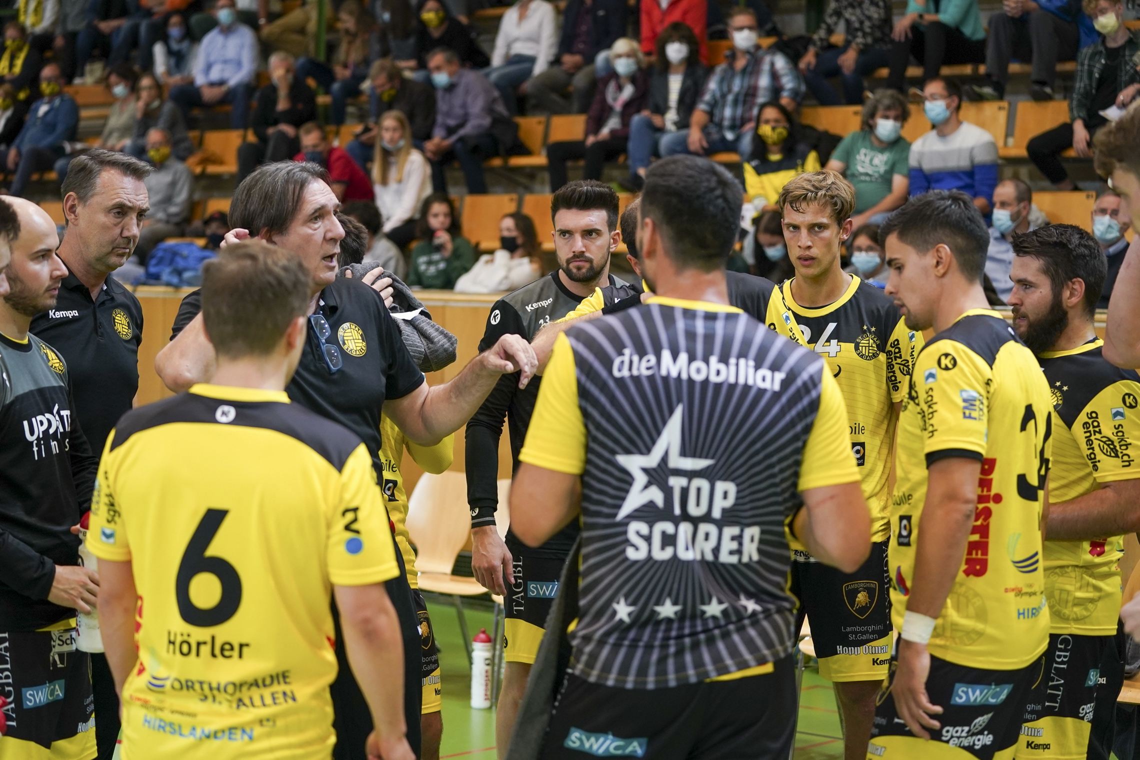 Kein Einsatz im Europacup für das Team des TSV St. Otmar St. Gallen (Stefan Risi)