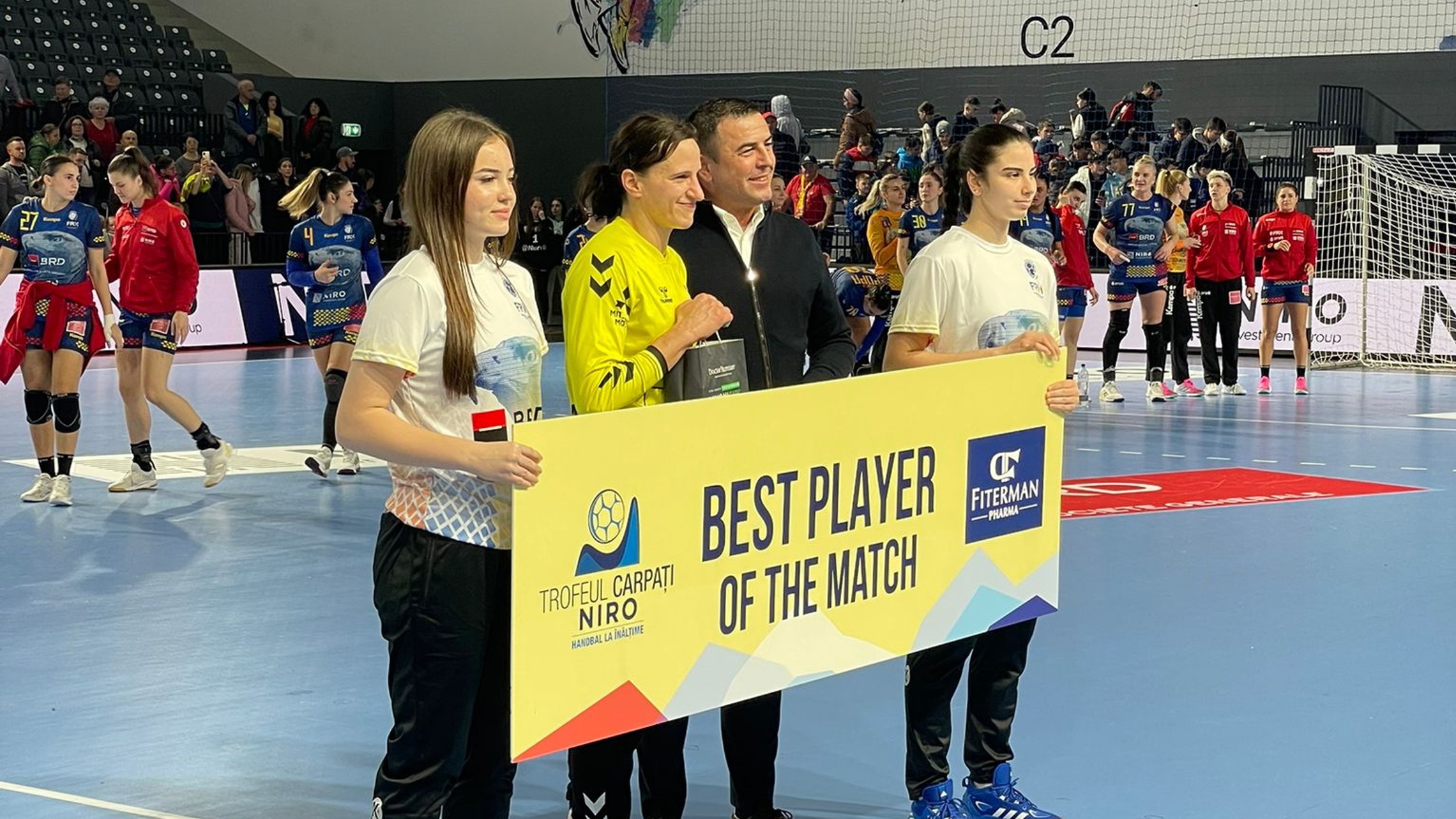 Manuela Brütsch Best Player Im Spiel Gegen Rumänien