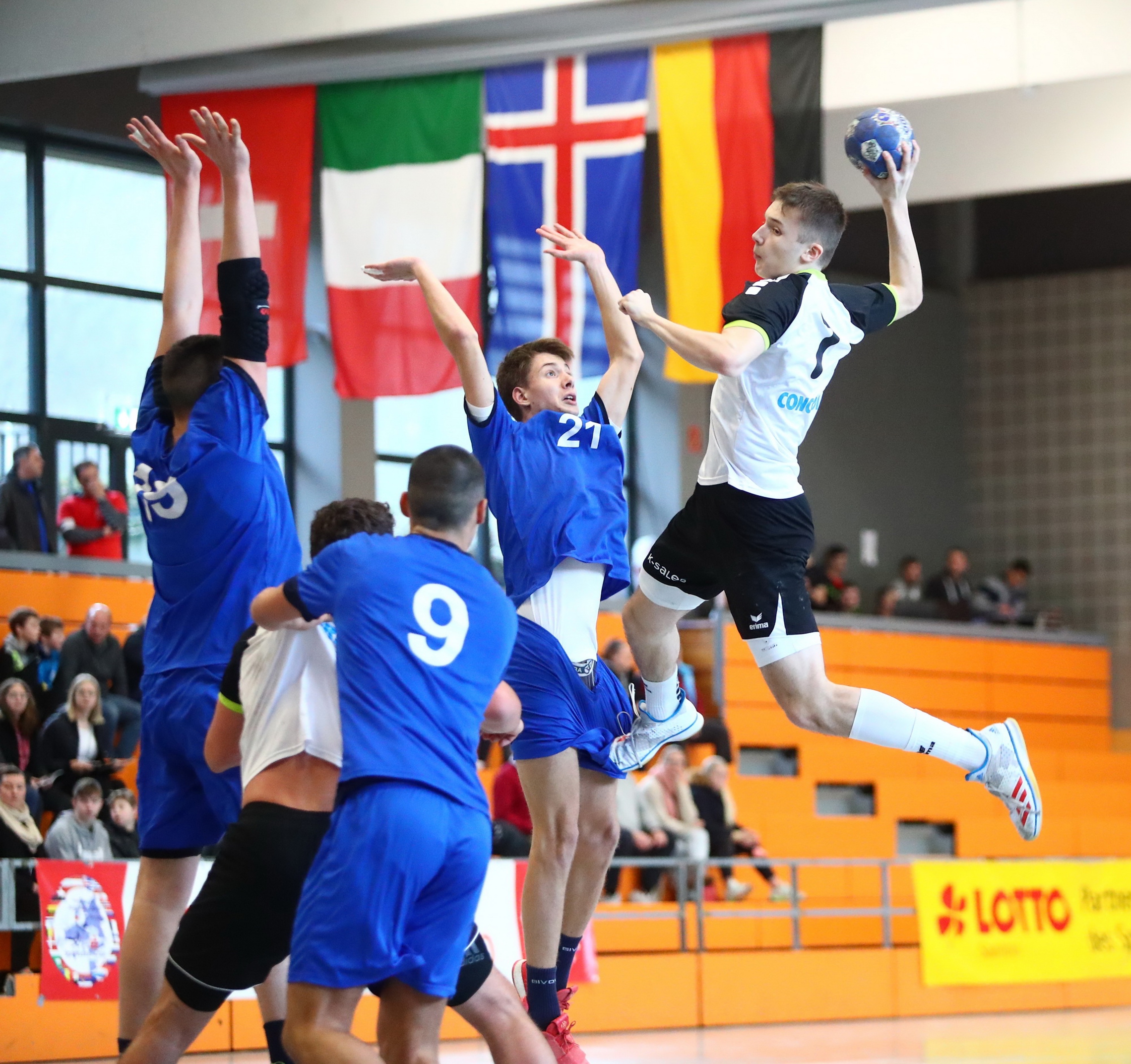 Schweizer U18-Junioren in Merzig gegen Italien. (René Weiss, 28.12.2019)