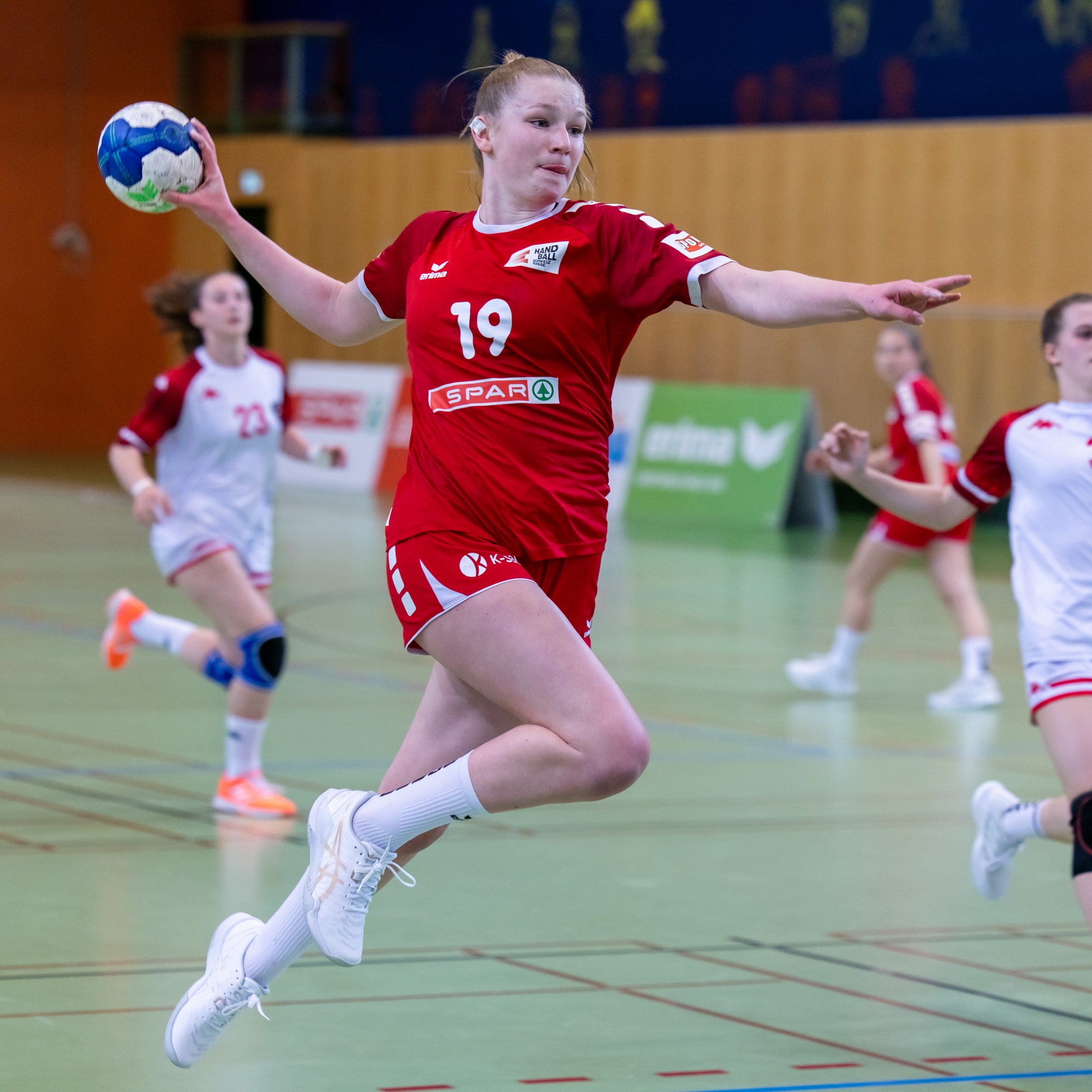 Yara Mosimann im U17 Länderspiel gegen Österreich. (Felix Walker)