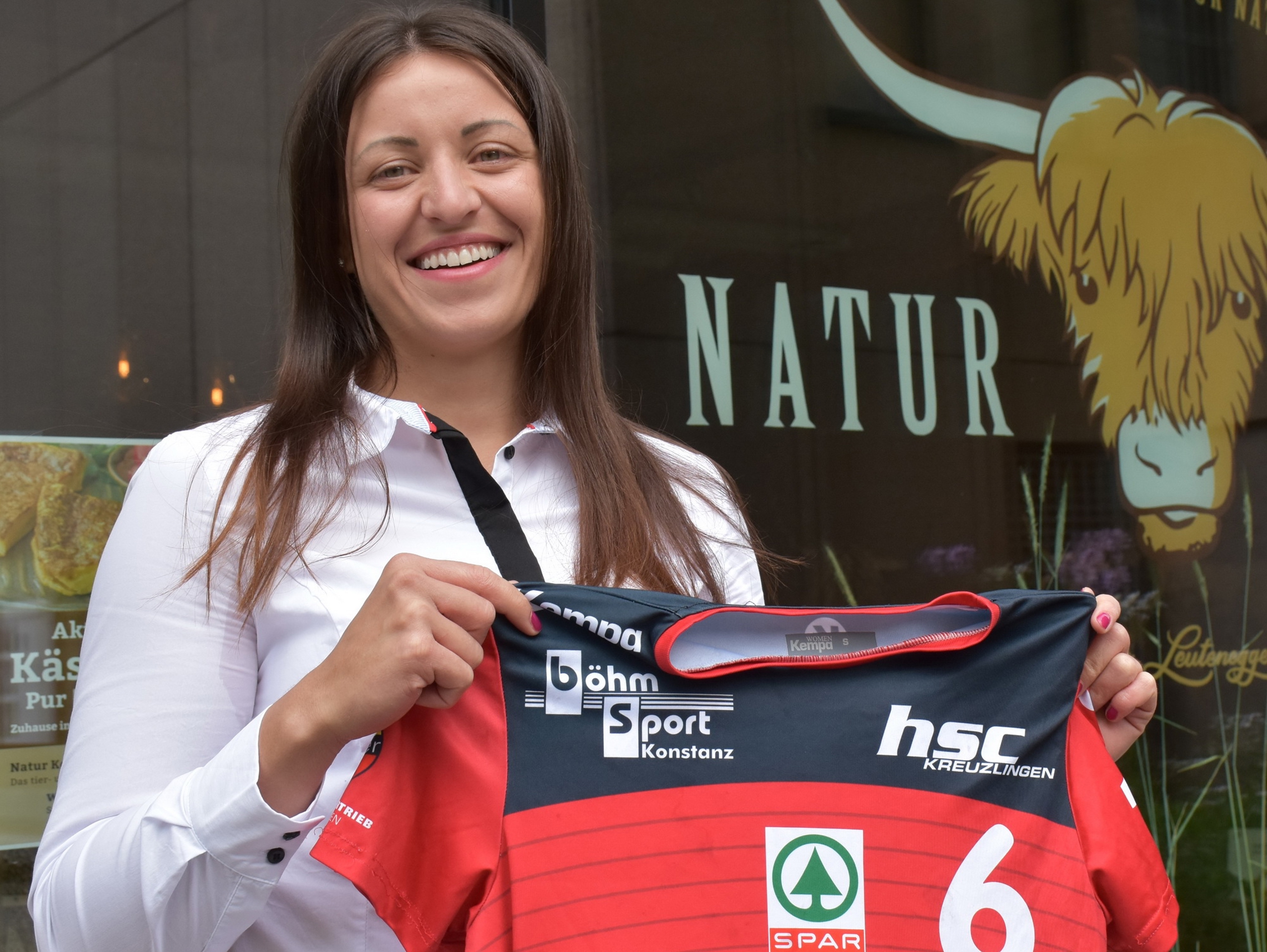 Maria Olsovska trägt ab sofort das Trikot des HSC Kreuzlingen