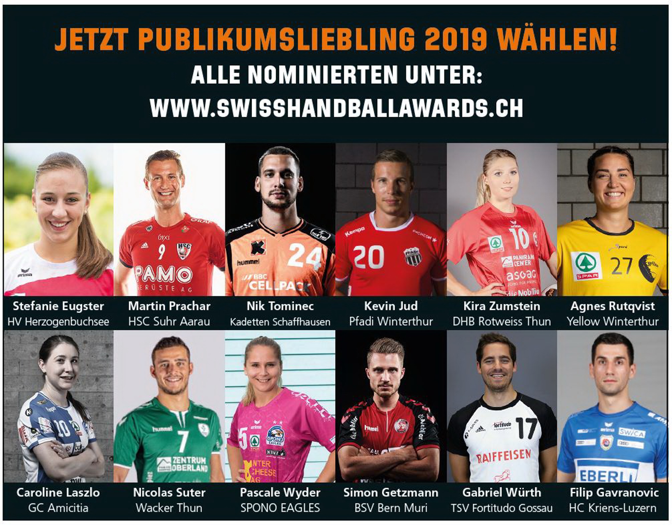 Wahl Publikumsliebling 2019