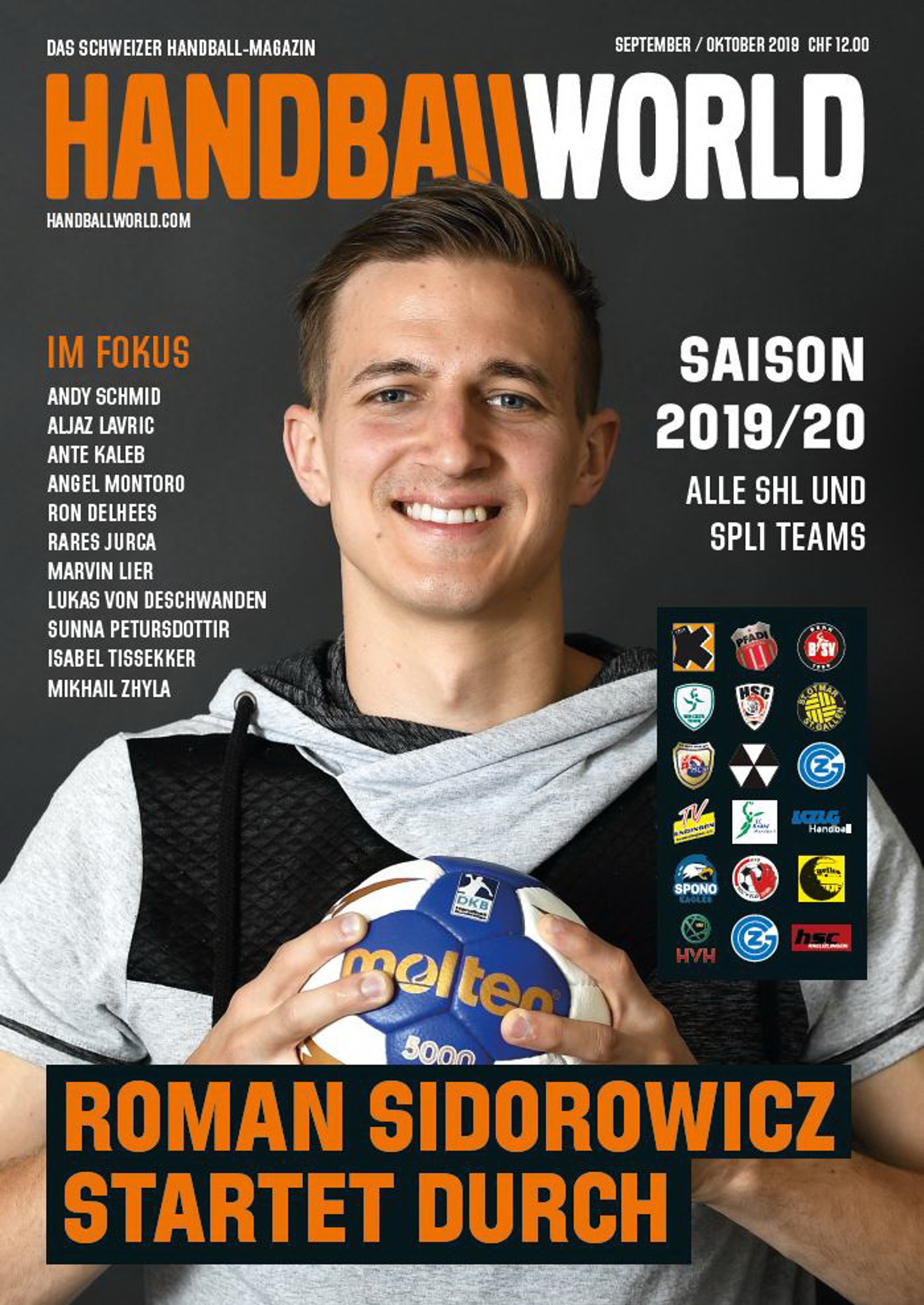 Handballworld 4 2019 Cover