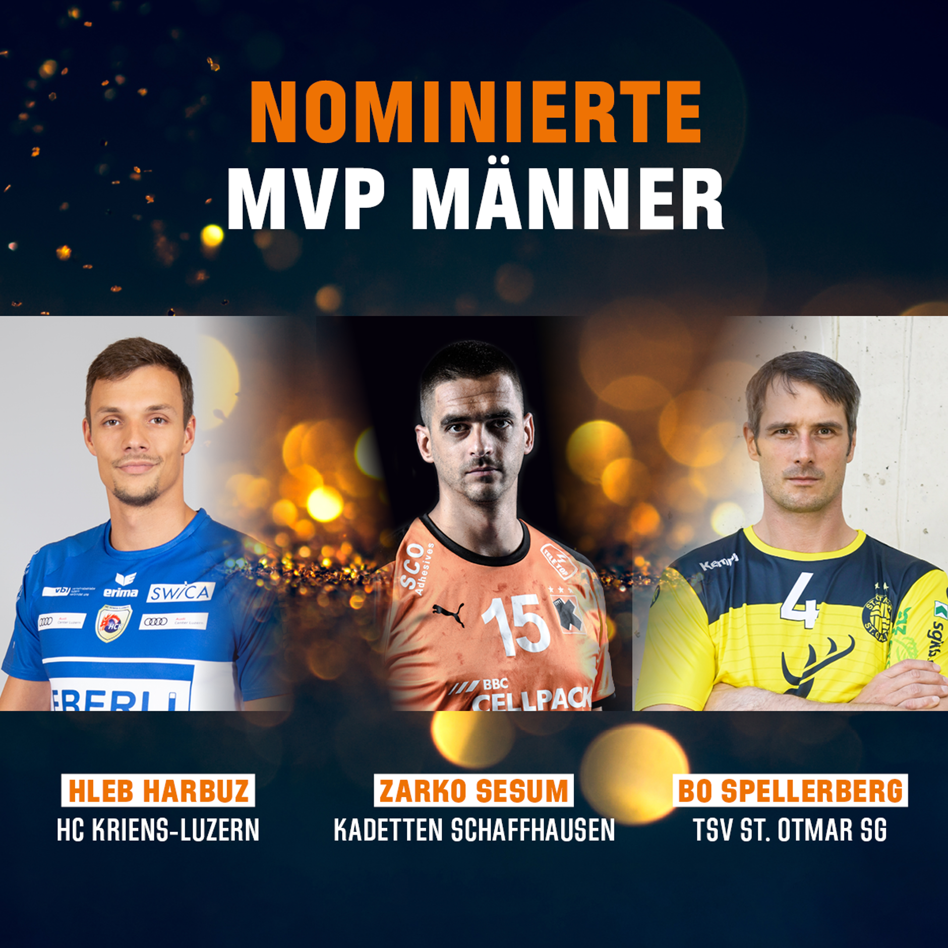 SHA Nominierte MVP Männer