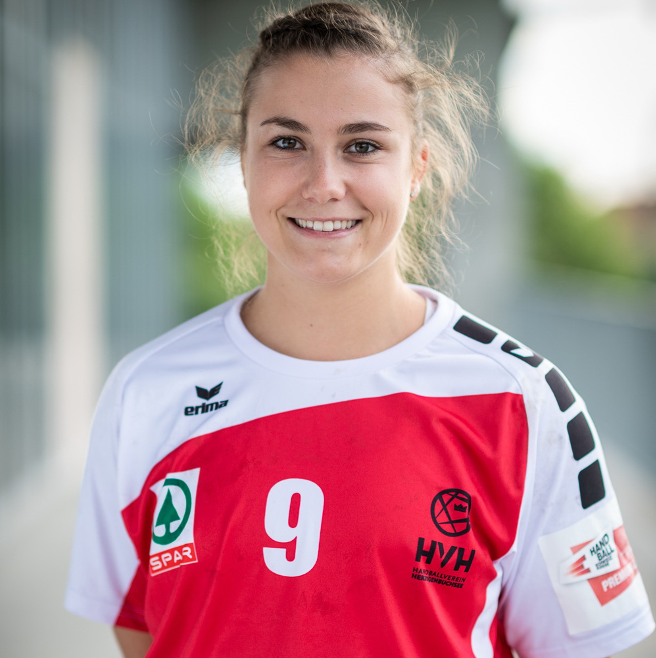 Muriel Hofer, die kleinste Spielerin der SPL1