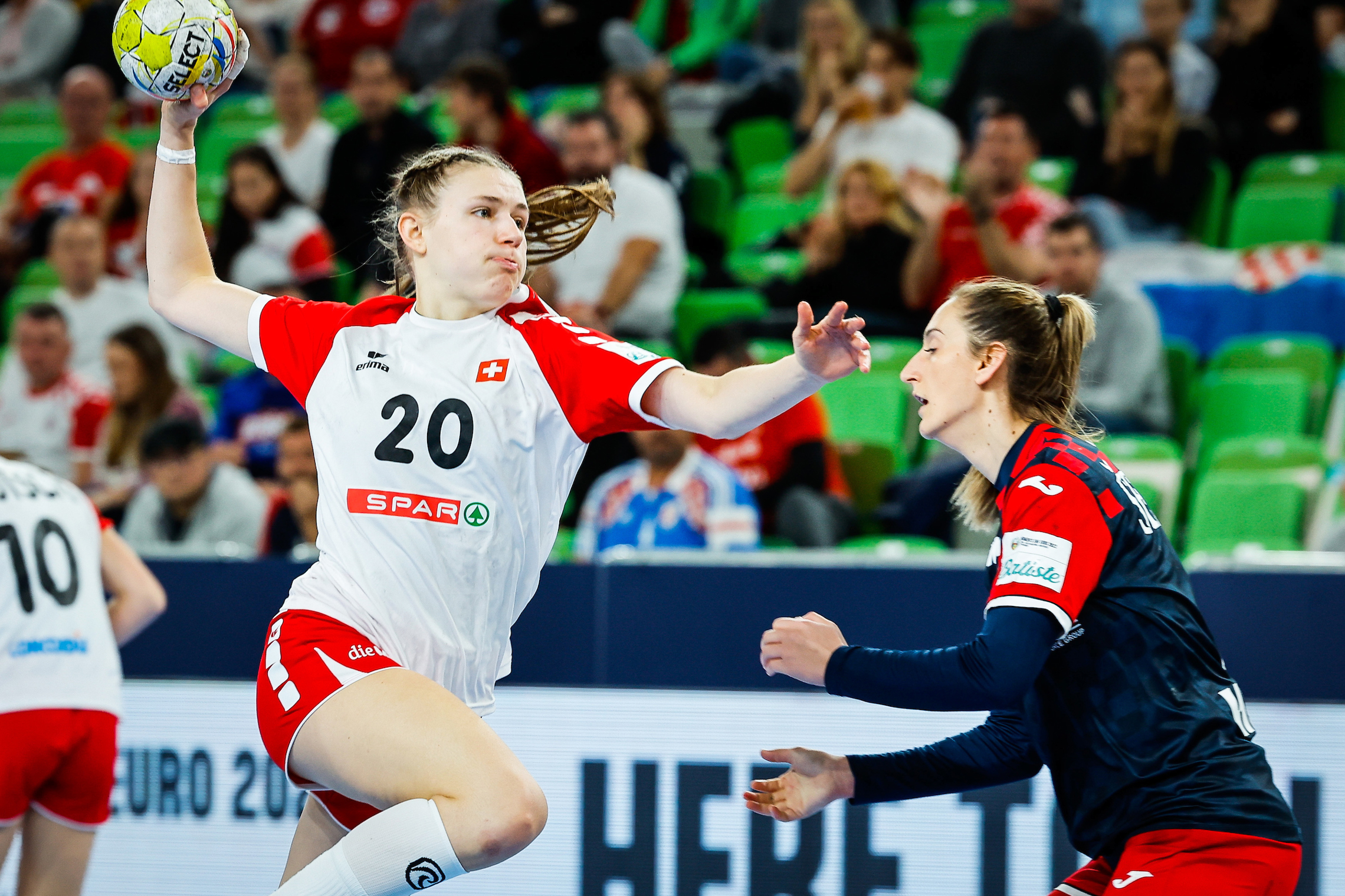 Alessia Riner an der EHF EURO 2022