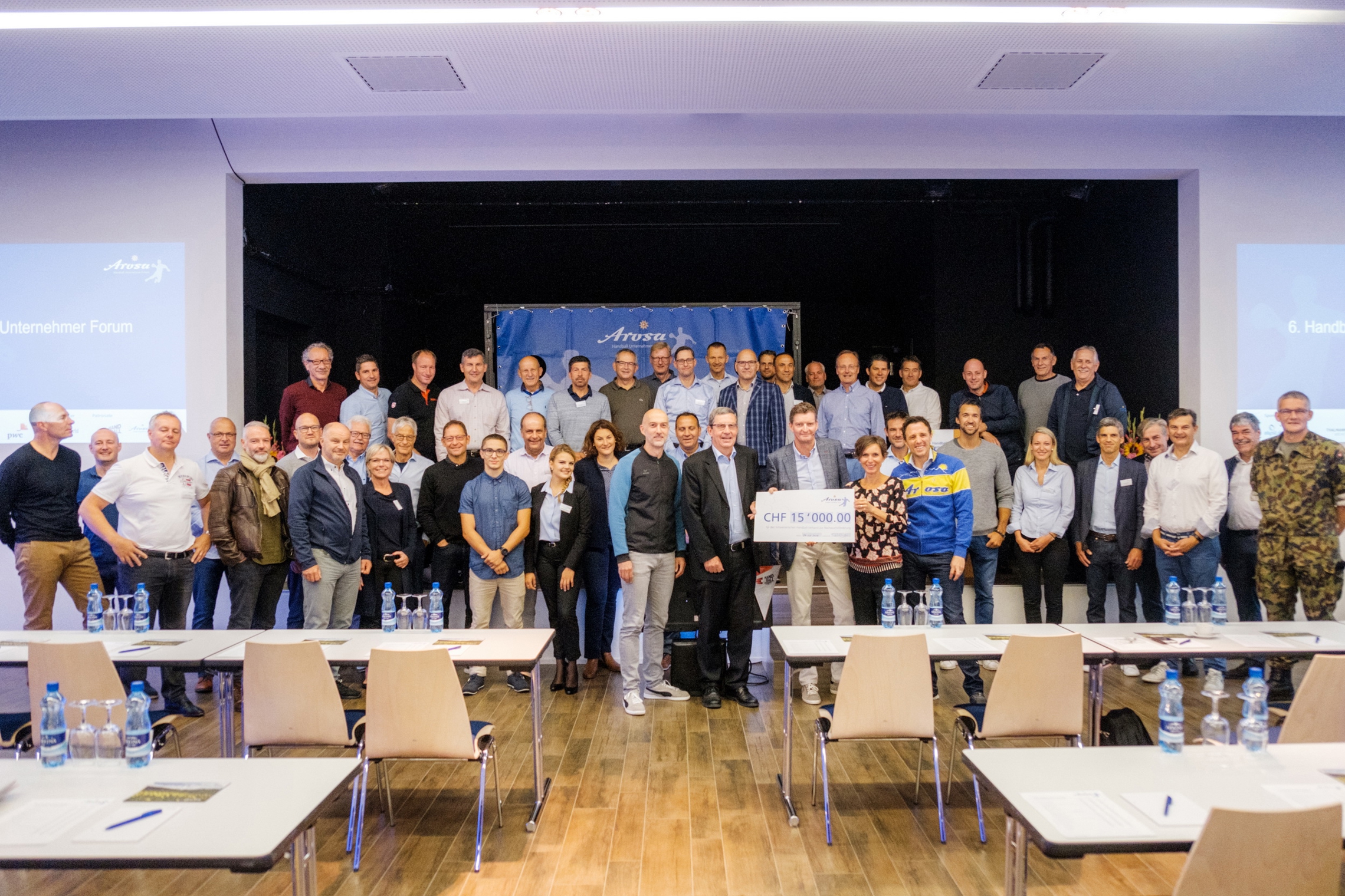 Handball Unternehmer Forum 2018. (Arosa Tourismus)