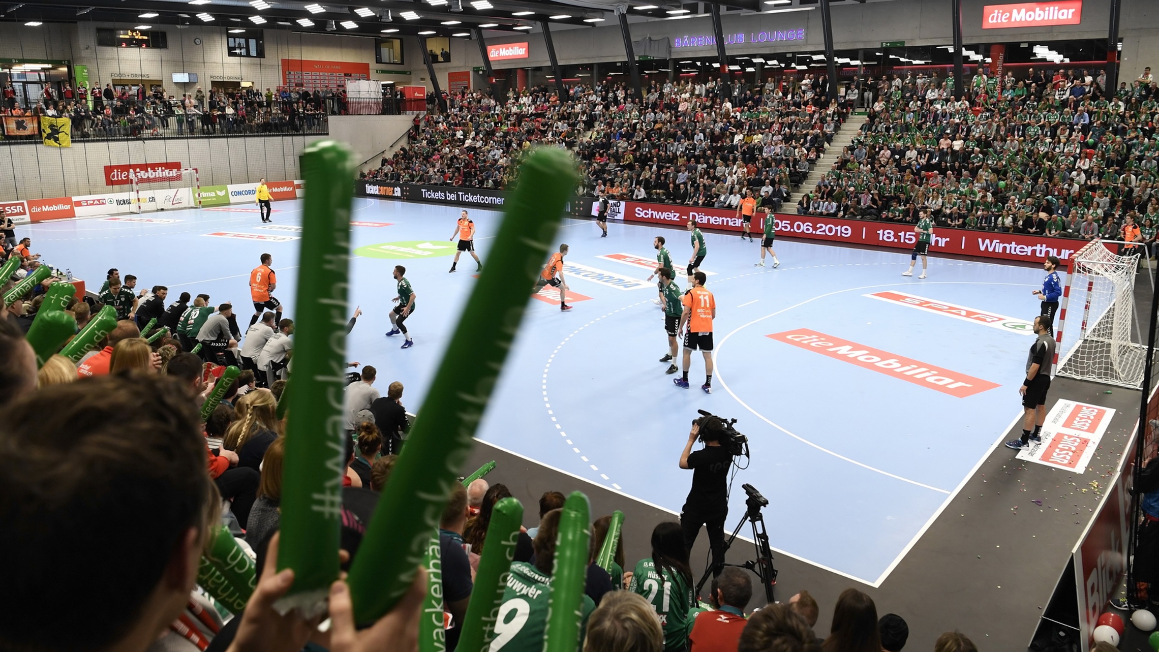 Symbolbild Swiss Handball League, Bild: Alexander Wagner