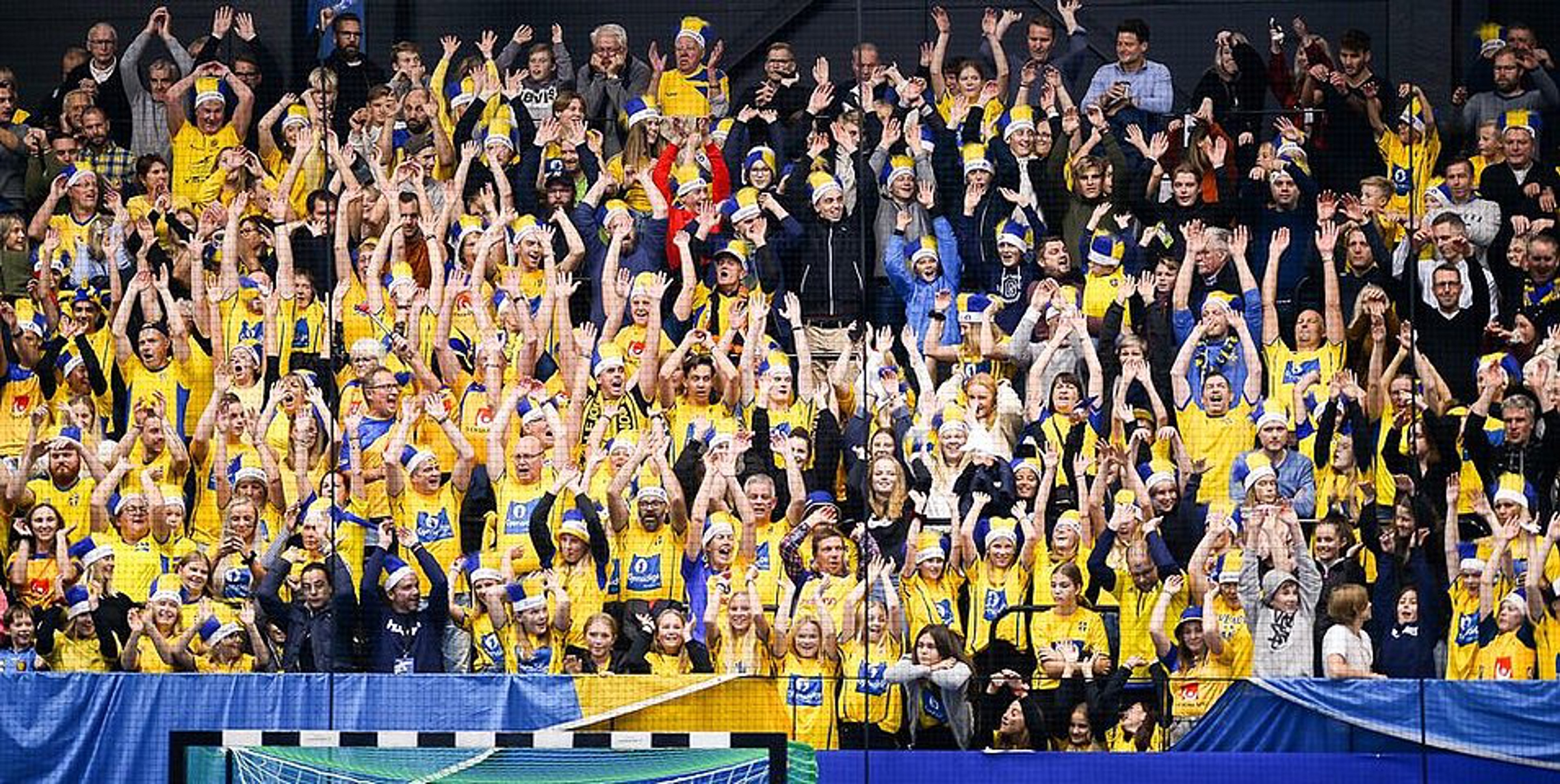 Schwedische Fans (EHF)