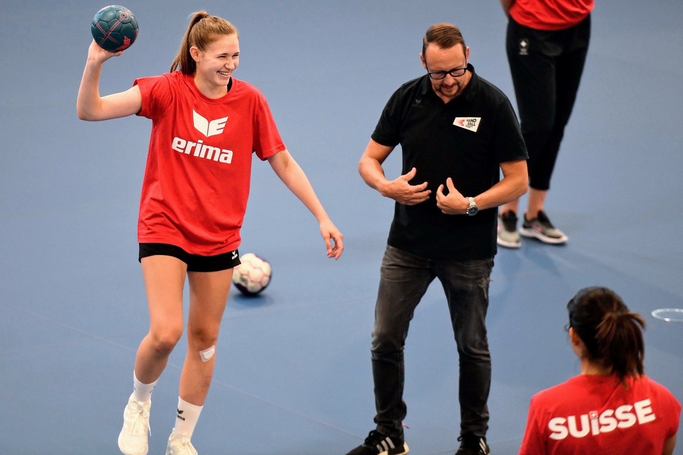 Training In Der Handball Akademie Frauen (Alexander Wagner)