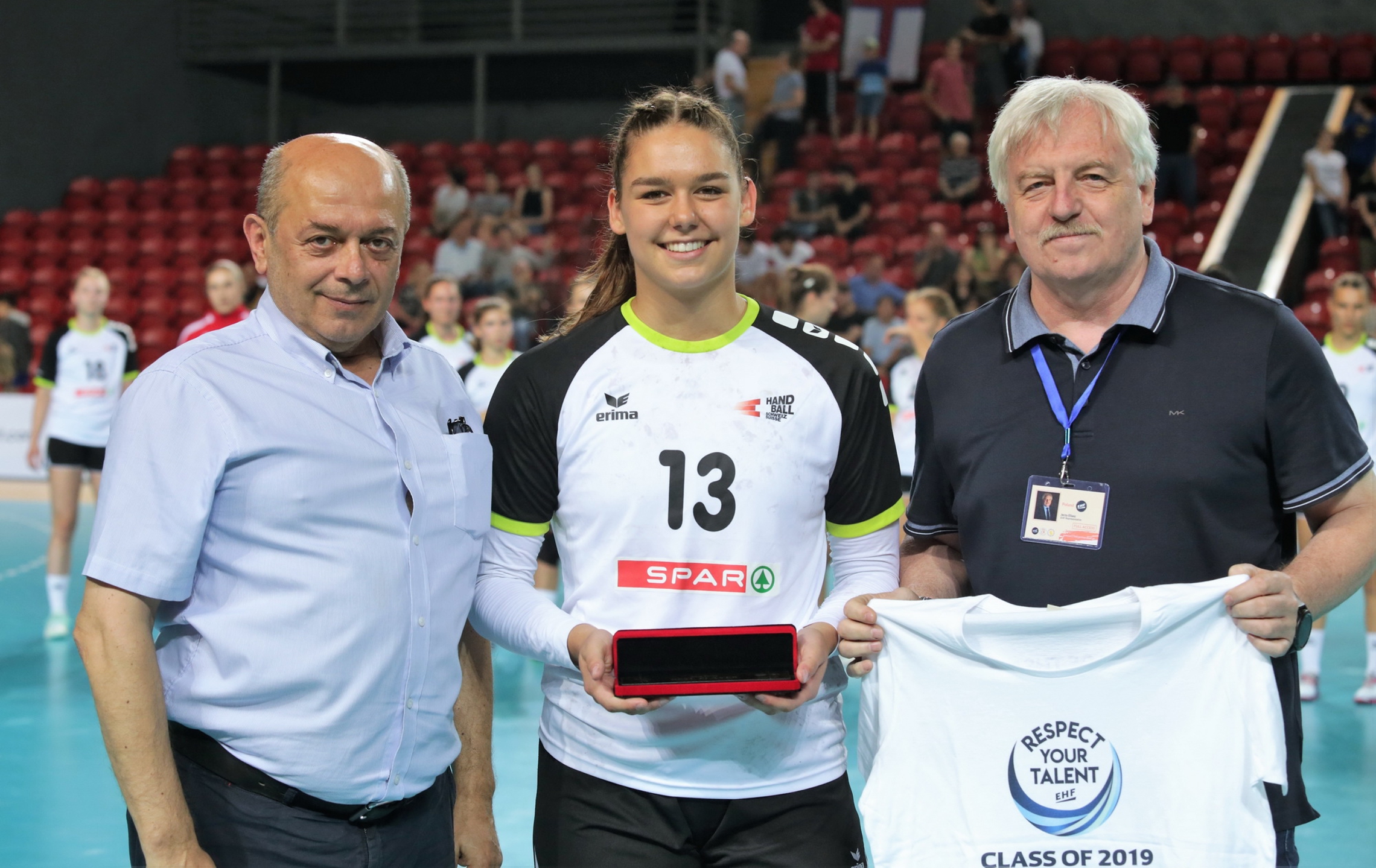 Celia Heinzer Best Player Gegen Georgien (EHF)