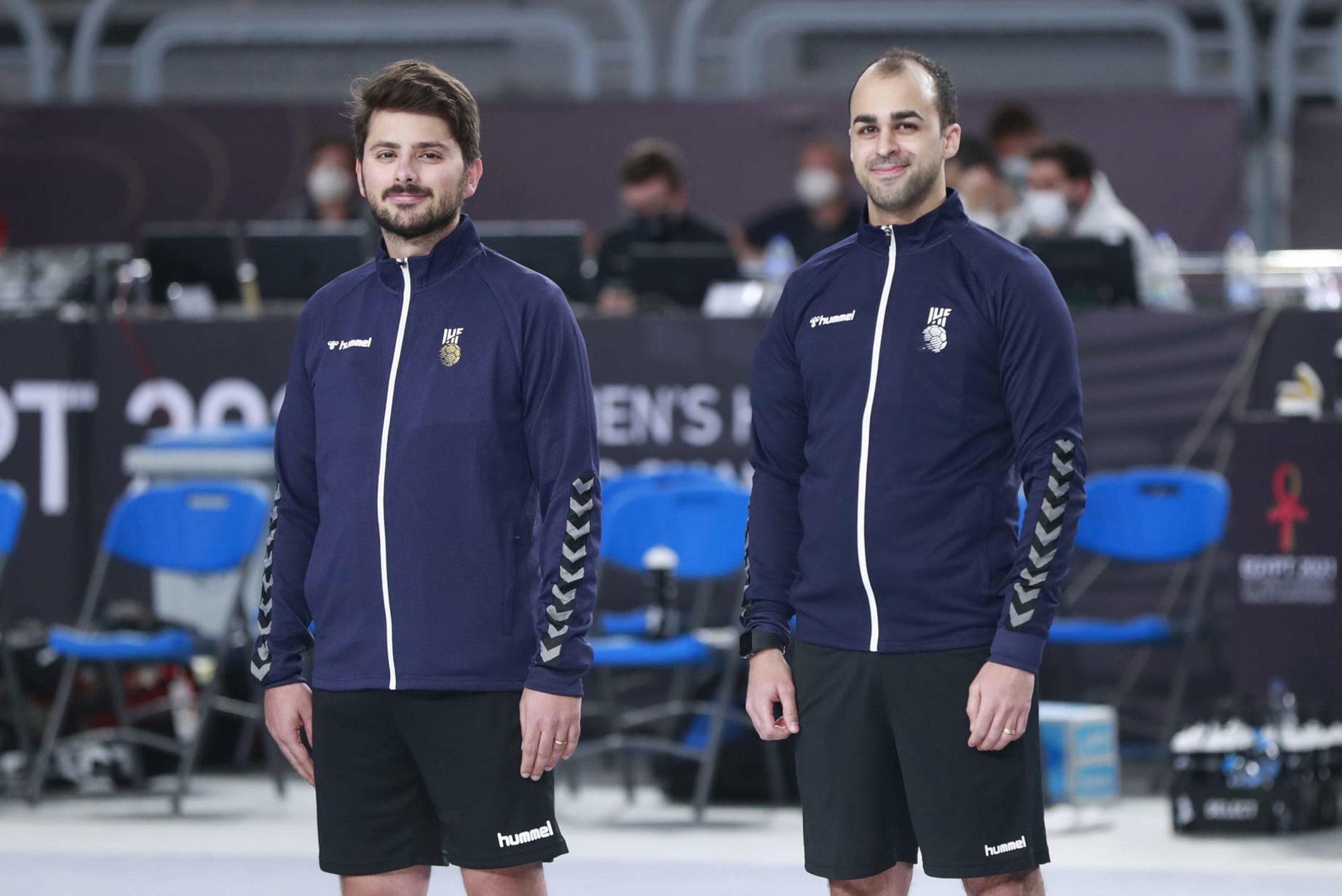 Arthur Brunner und Morad Salah an der WM 2021 in Ägypten